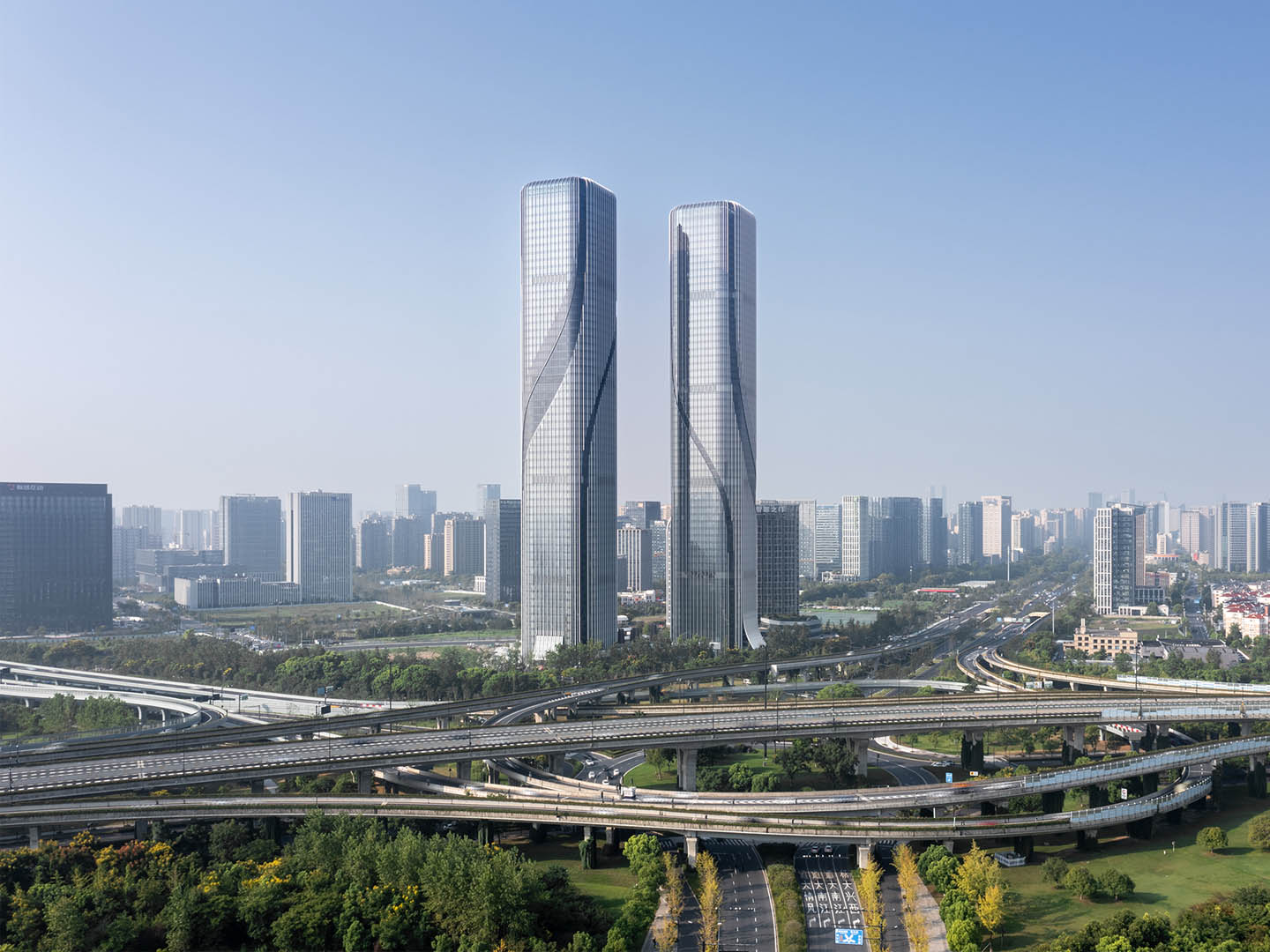 Shimao Riverfront Wisdom Towers