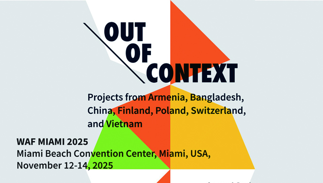 Studio Participates in "Out of Context" Exhibition at 2025 World Architecture Festival (WAF) in Miami