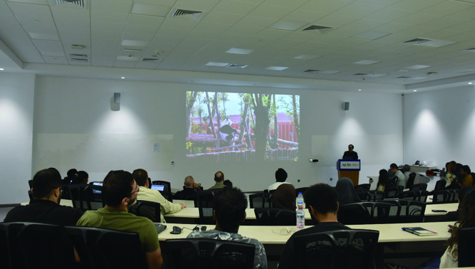 Ping Jiang Invited to Deliver Academic Lecture at AUD